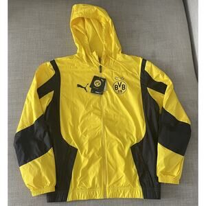 Puma BVB Borussia Dortmund 2023-24 Anthem Training Jacket Windbreaker Medium